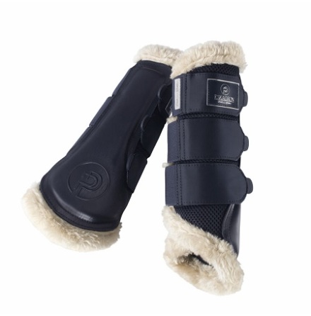 Eskadron Platinum Tendon Boots Mesh Faux Fur