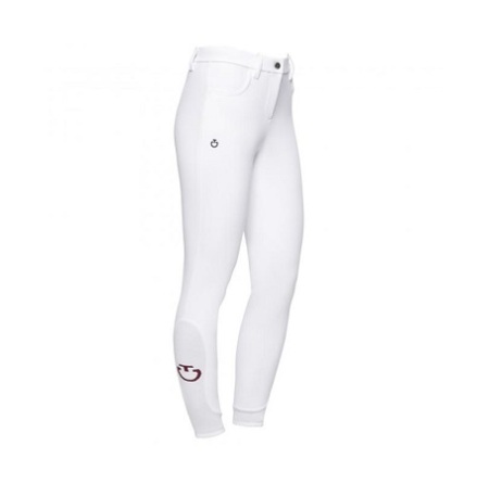 CT Color Grip Breeches Vit Barn