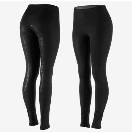 Horze Bianca Womens Grip FS Tights Svart