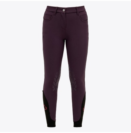 CT Girls Color Grip Breeches Plum 