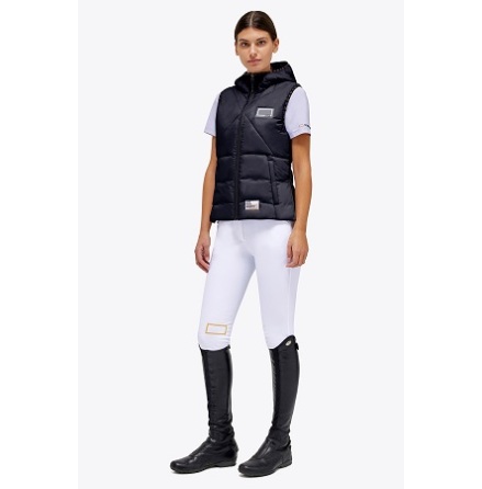 RG Light Weight Padded Nylon Quilted Vest Navy