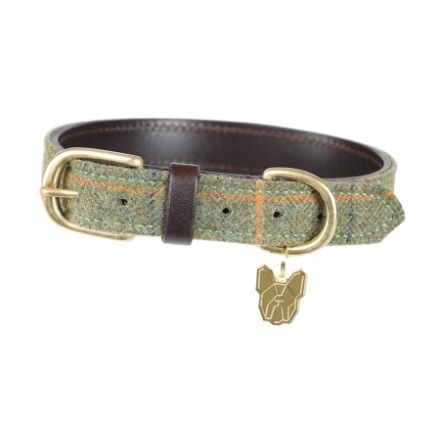 Digby &amp; Fox Tweed Halsband Hund 