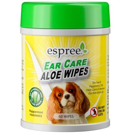 Espree Ear Care Aloe Wipes 60st