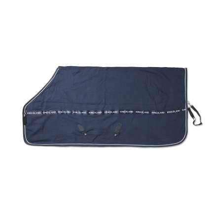 Kingsland Henley Cotton Waffle Rug Navy