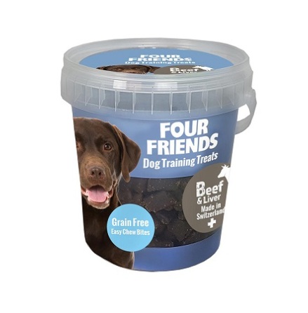 Four Friends Beef &amp; Liver Hundgodis 400g