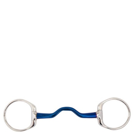 BR Mullen Mouth Eggbutt Snaffle Sweet Iron