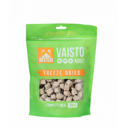 Mush Vaisto Grn Frystorkad Nt-Gris-Kyckling 250g