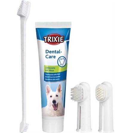 Trixie Tandvrds Set Hund