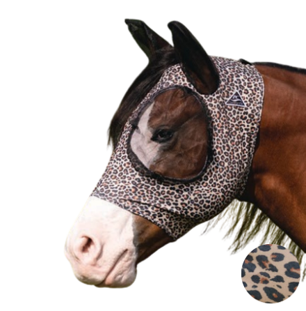 Professionals Choice Comfort Fit Lycra Flugmask Cheetah