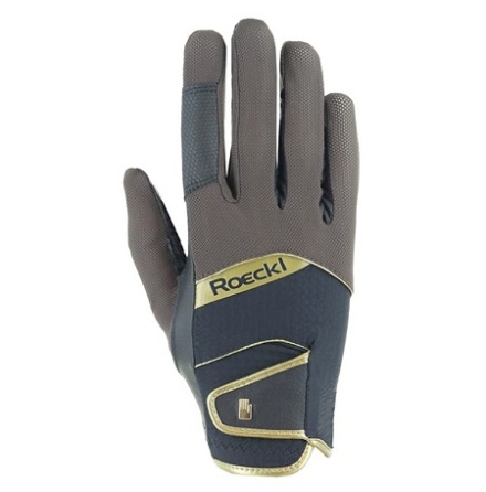 Roeckl Handske Millero Darkmocha/Black