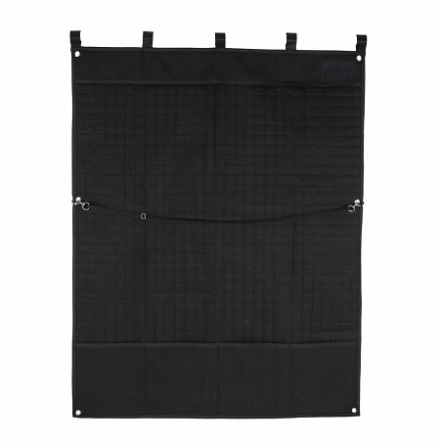 Eskadron Box Gardin Quiltad Lng Svart