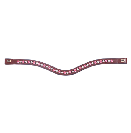 Equality Line E-Logga Pannband Brun/Rosa/Vit Full