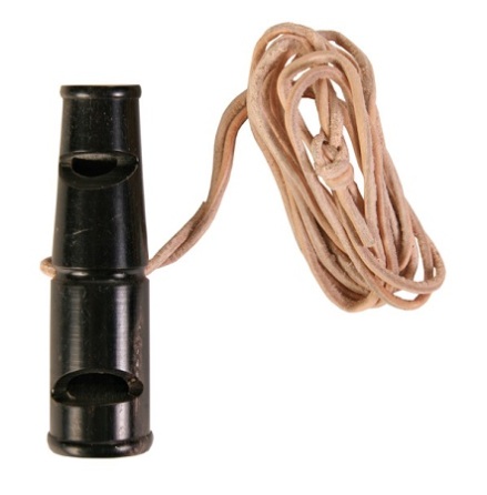 Trixie Visselpipa I Horn 2-Tons 6,5cm