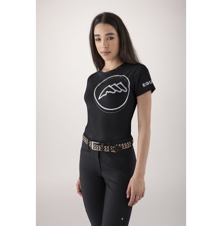 Equiline T-Shirt Cubry Svart