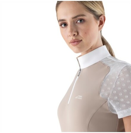 Equiline Calid Tvlingsskjorta Dam Dove