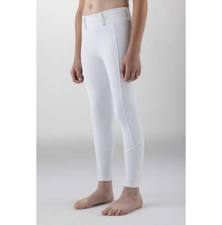 Equiline Gingef Ridleggings F/G Unisex Barn Vit