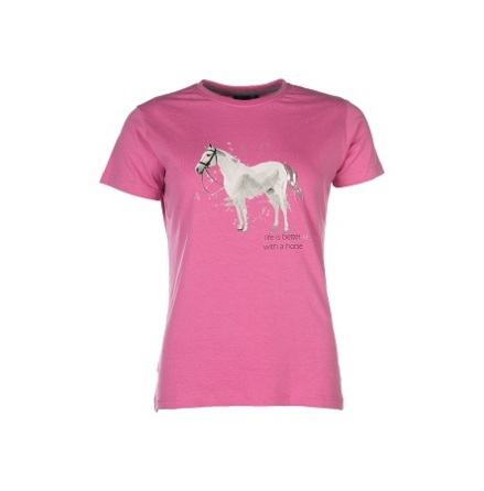 HKM T-Shirt Sparkle Rosa Barn
