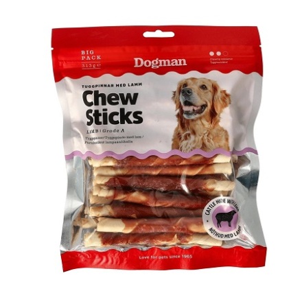 Dogman Chew Sticks Lamm Big Pack 313g