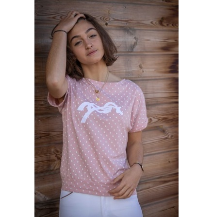 Penelope Poppy T-Shirt Nude