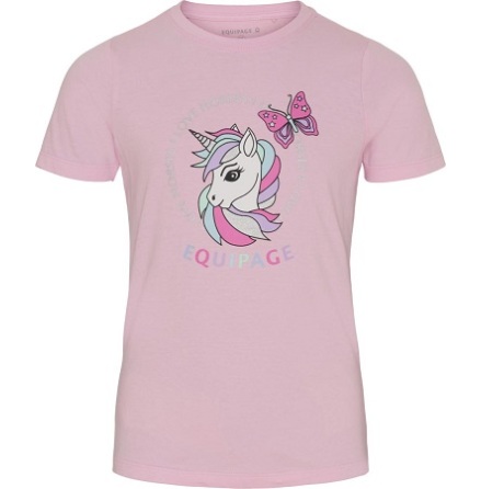 Equipage Tessie T-Shirt Barn Pink Mist