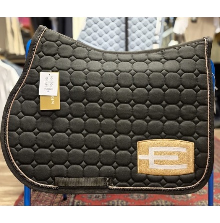 Equiline Octagon E-Logga Svart/Guld/Vit Hoppschabrak