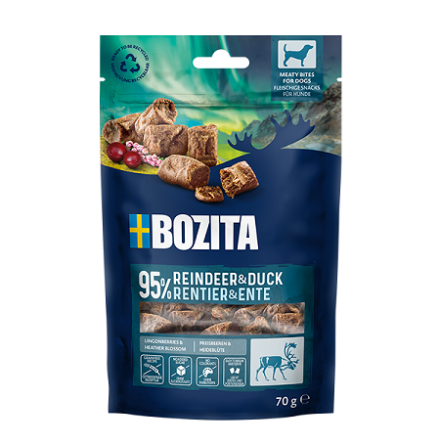 Bozita Meaty Bites Reindeer &amp; Duck 70g
