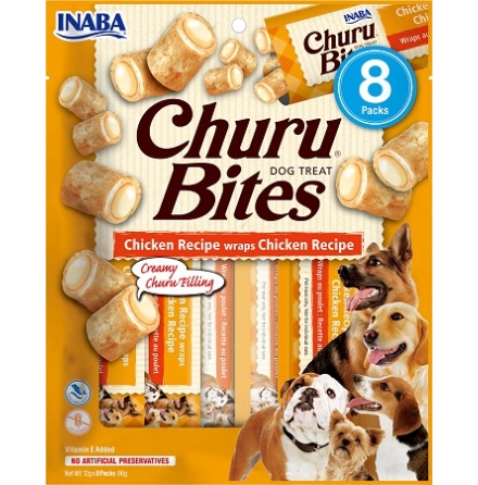 Inaba Churu Bites kyckling hundgodis 8 pack