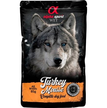 Alpha Spirit Pouch Turkey Mousse 85g