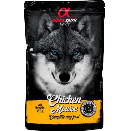 Alpha Spirit Pouch Kycklingmousse 85g