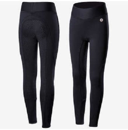 Horze Active JR Silicone FS Tights Svart 