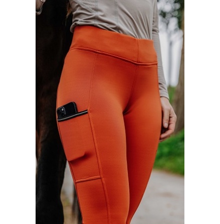Equitheme Brigitte Helskodda Ridtights Orange