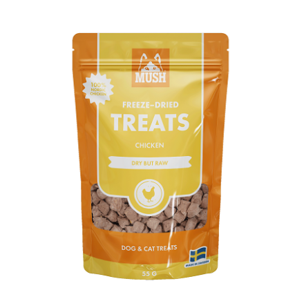 Mush Freeze-Dried Treats Chicken 55g