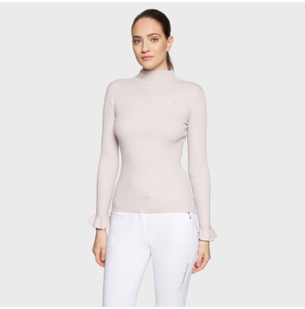 Samshield Lidia Ruffle Textured Pull On Feather