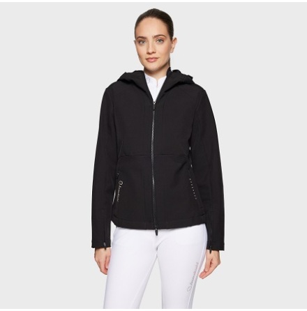 Samshield Victoria Softshell Jacka Dubbel Dragkedja Svart