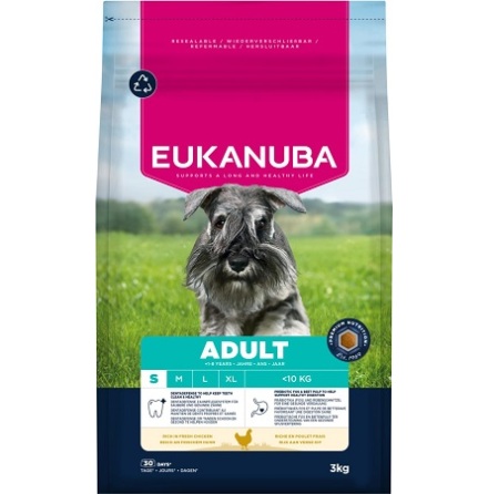 Eukanuba Adult Small Breed Kyckling 3kg