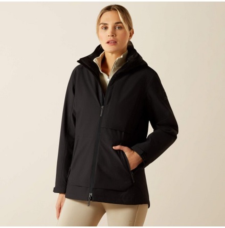 Ariat Outer Banks Vattentt Fodrad Jacka Svart