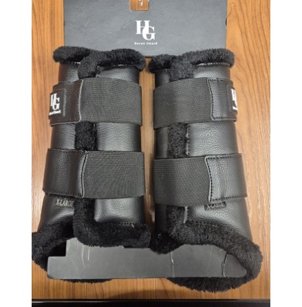 HG Tendon Boots Aaron Svart  Xl