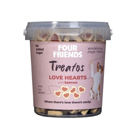 Four Friends Treatos Love Hearts 500g