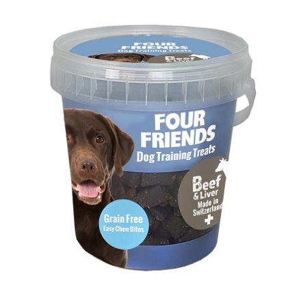 Four Friends Dog Training Treats Beef &amp; Liver 400g