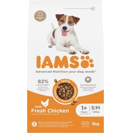 IAMS Vitality Adult S/M raser Kyckling 3kg