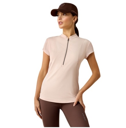 Ariat Breathe 1/2 Zip Baselayer Sepia Rose