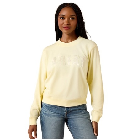 Ariat Essential Crew Sweatshirt Pear Sorbet