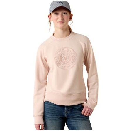 Ariat Martine Sweatshirt Barn Sepia Rose