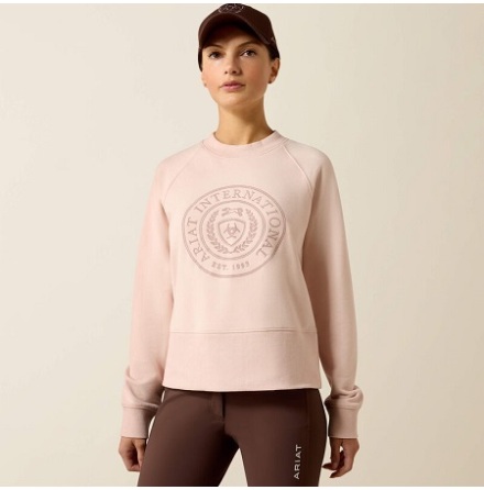 Ariat Martine Sweatshirt Dam Sepia Rose