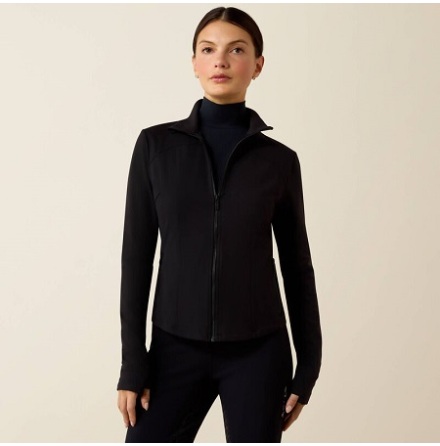 Ariat SolVeil Full Zip Tr�ja Dam Svart