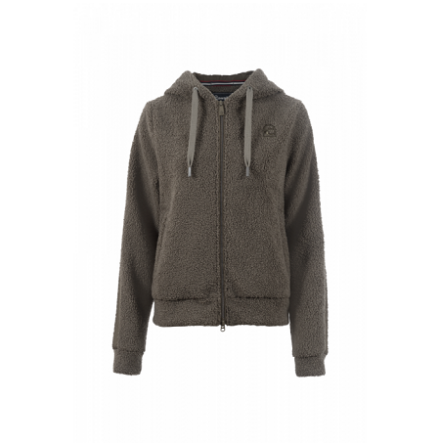 Cavallo Cavalmelana Teddy Fleecejacka Dark Walnut 36