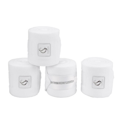 Eskadron Fleece Jewel Bandage Vit Full