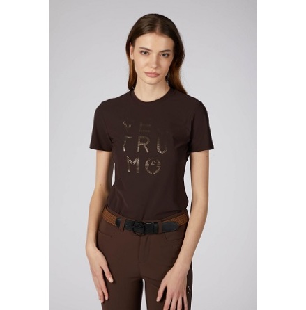 Vestrum Fernie T-Shirt Dam Tekniskt Tyg M�rkbrun