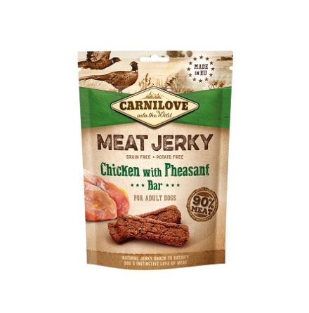 Carnilove Meat Jerky Chicken With Pheasant 100g
