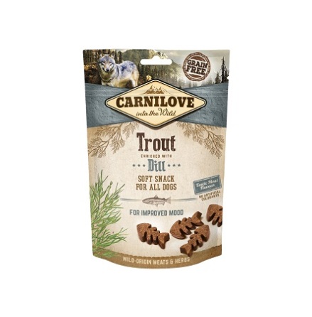 Carnilove Soft Snack Trout With Dill 200g